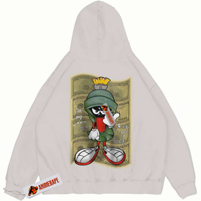 Looney Tunes Marvin the Martian Vintage Animated Hoodie - Image 5