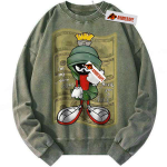 Looney Tunes Marvin the Martian Vintage Animated Sweatshirt - Image 4
