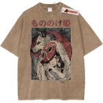 Princess Mononoke Anime Shirt, Studio Ghibli Vintage T-Shirt