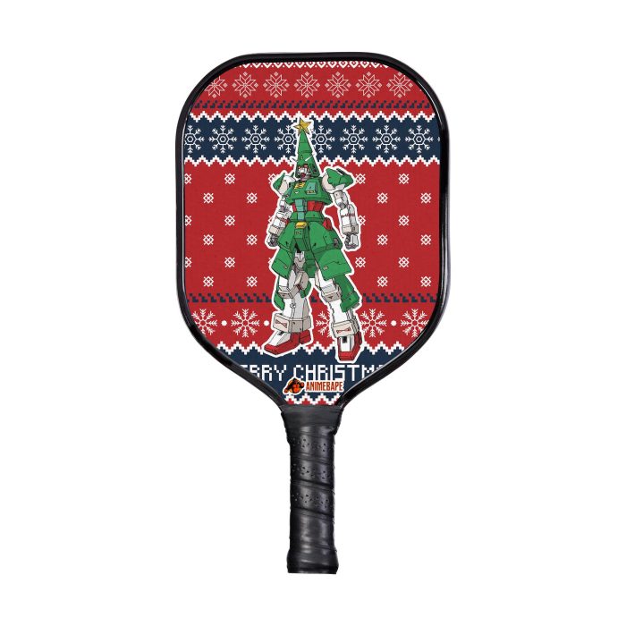 Custom Xmas Tree Gundam Pickleball Paddle - Image 1