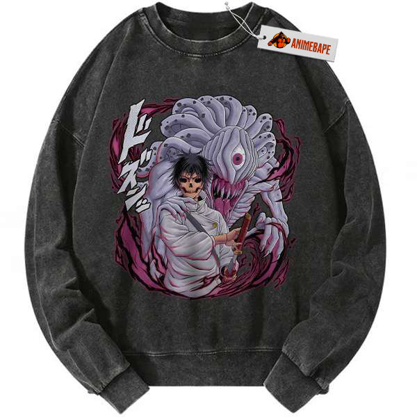 Yuta Okkotsu Sweatshirt, Jujutsu Kaisen Sweatshirt, Anime Sweatshirt, Vintage Sweater Black S 1 Yuta Okkotsu Sweatshirt, Jujutsu Kaisen Sweatshirt, Anime Sweatshirt, Vintage Sweater Black S 1