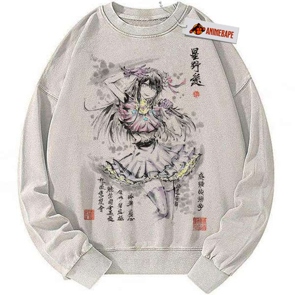 Ai Hoshino Vintage Anime Sweatshirt, Oshi no Ko Sweater