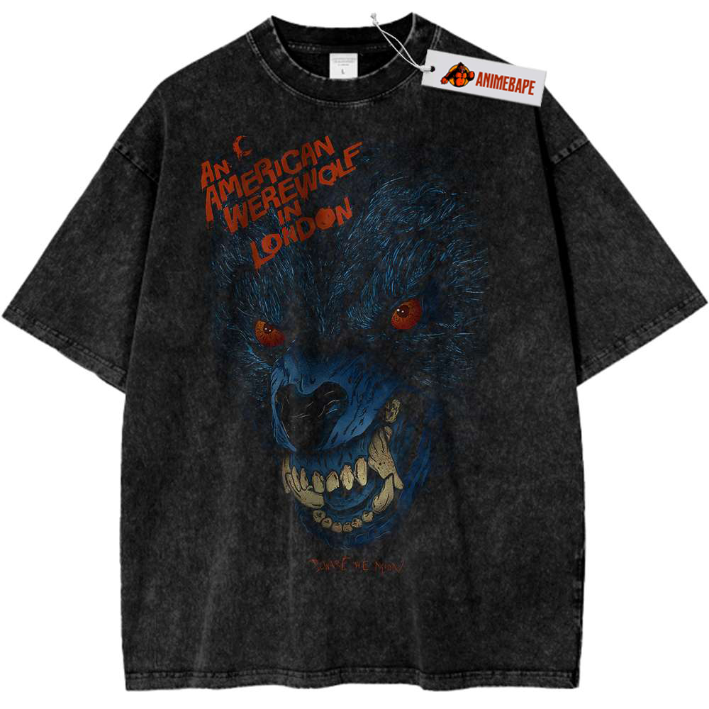 American Werewolf in London Halloween Horror Vintage T-Shirt