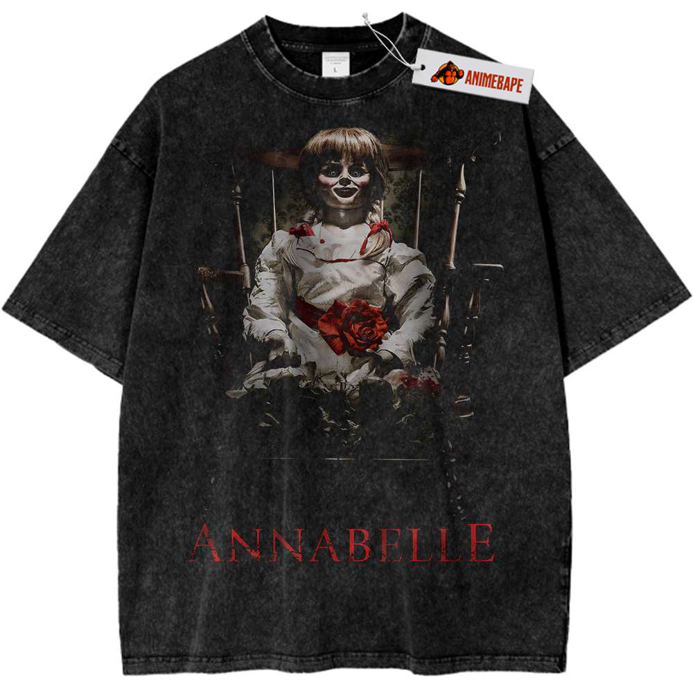 Vintage Halloween Horror Annabelle Shirt - T-Shirt for Spooky Season
