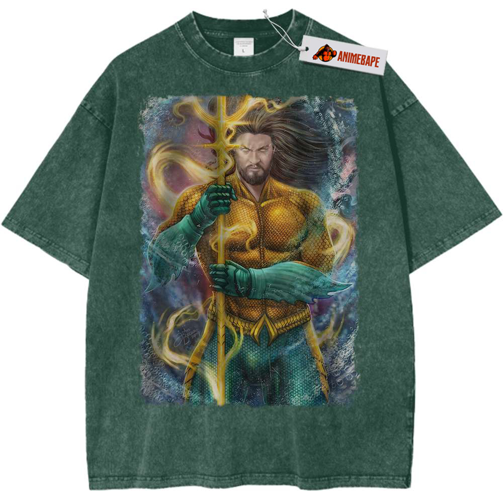 DC Comics Aquaman Vintage T-Shirt for Men and Women