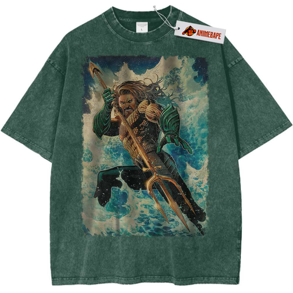 DC Comics Aquaman Vintage Tee Shirt for Men and Women