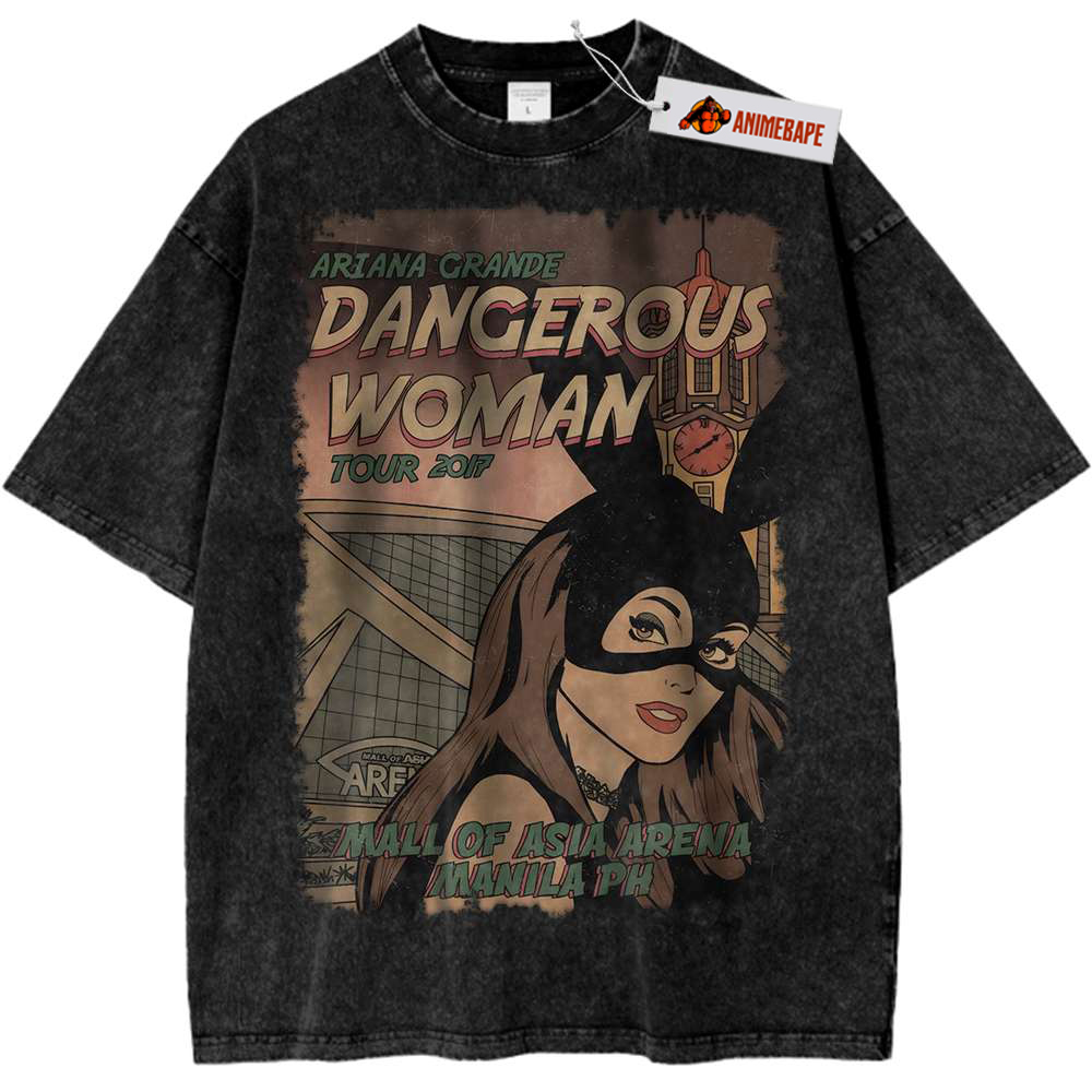 Ariana Grande Vintage Tee, Singer Shirt, Graphic T-Shirt for Fans