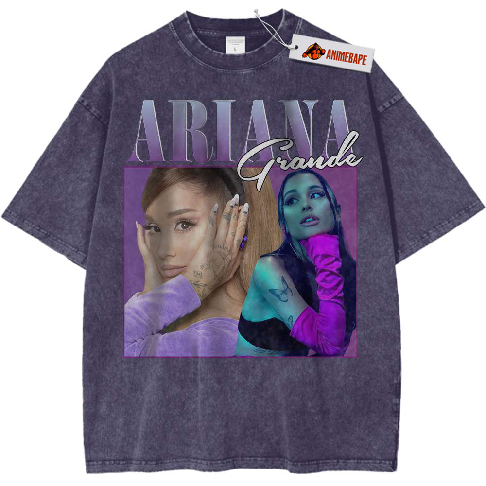 Ariana Grande Vintage T-Shirt for Fans, Classic Singer Shirt