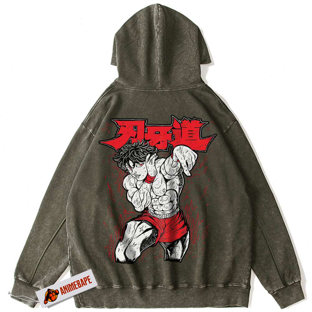 Baki Hanma Vintage Anime Hoodie For Fans And Collectors AnimeBape Baki Hanma Vintage Anime Hoodie For Fans And Collectors AnimeBape