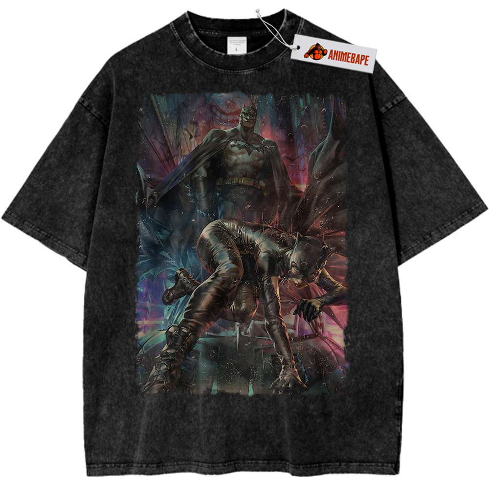 DC Comics Batman Catwoman Vintage Tee Shirt Batman