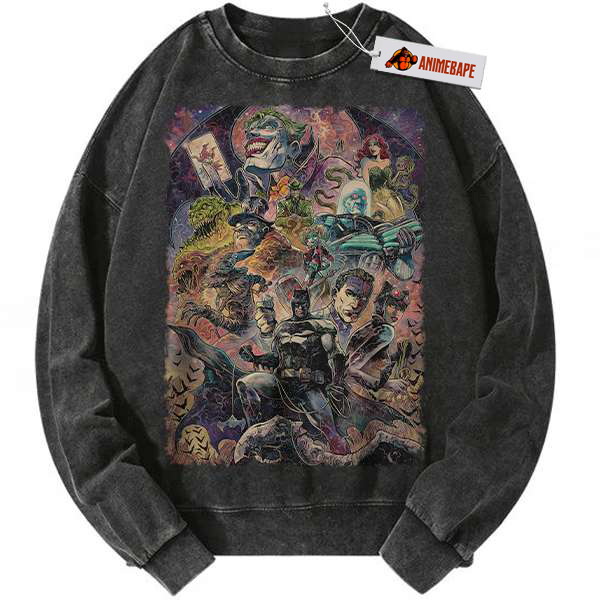 Vintage DC Comics Batman Sweatshirt for Fans, Cozy and Stylish Sweater