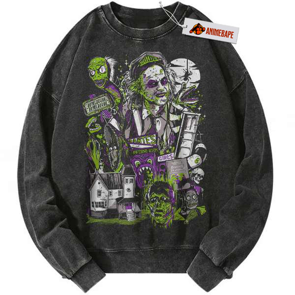 Beetlejuice Halloween Horror Movie Vintage Sweatshirt