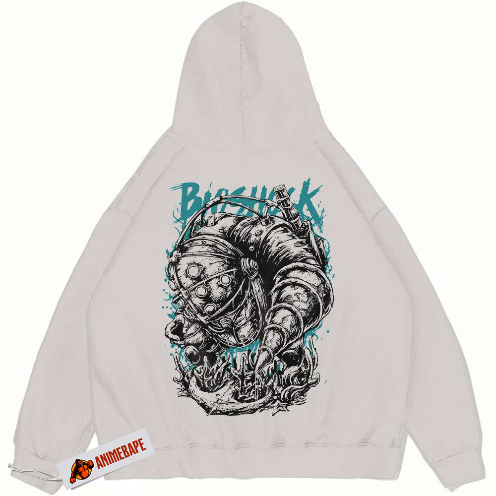 Bioshock Vintage Game Hoodie for Fans - Comfortable & Stylish Hoodie