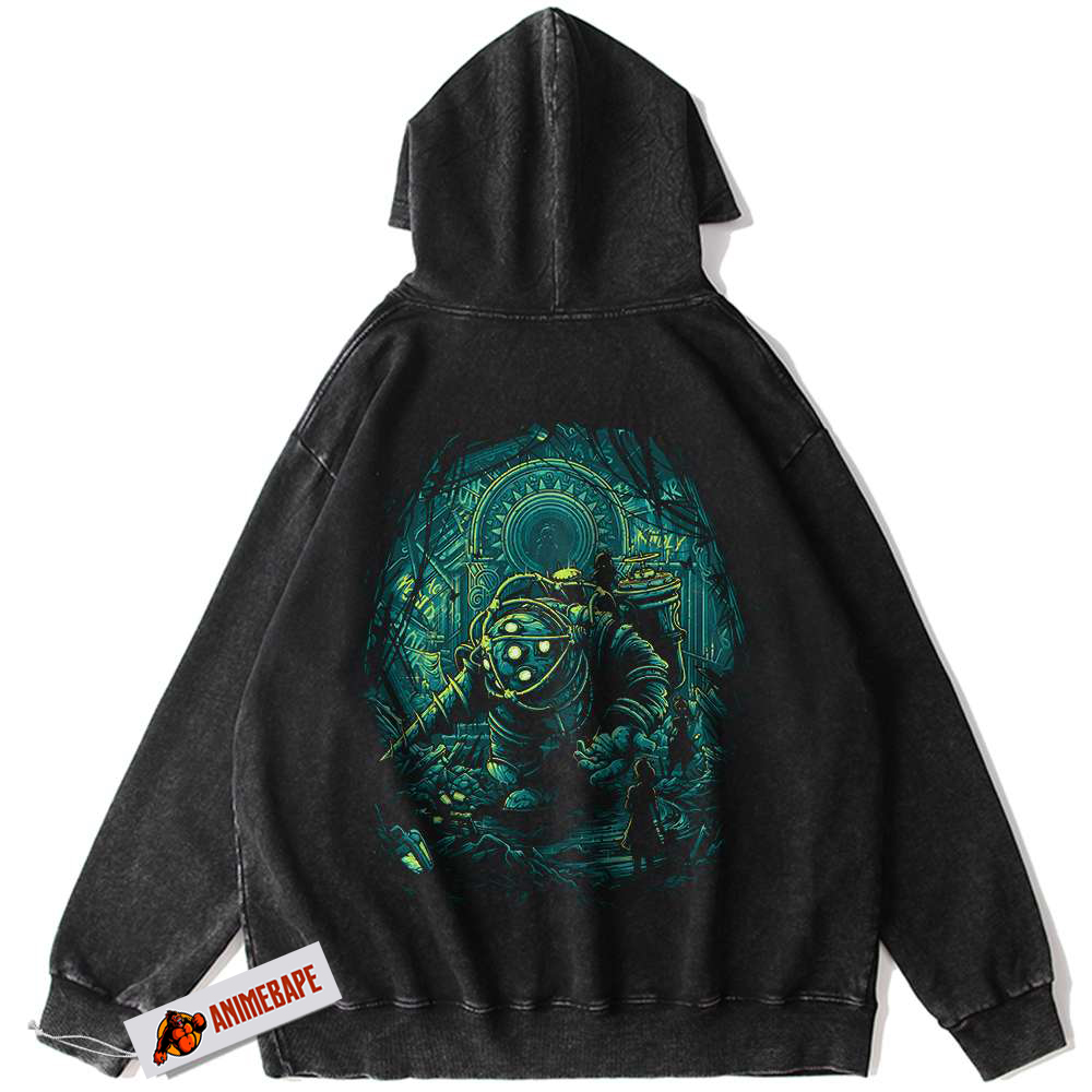 Bioshock Vintage Game Hoodie for Fans and Gamers Bioshock