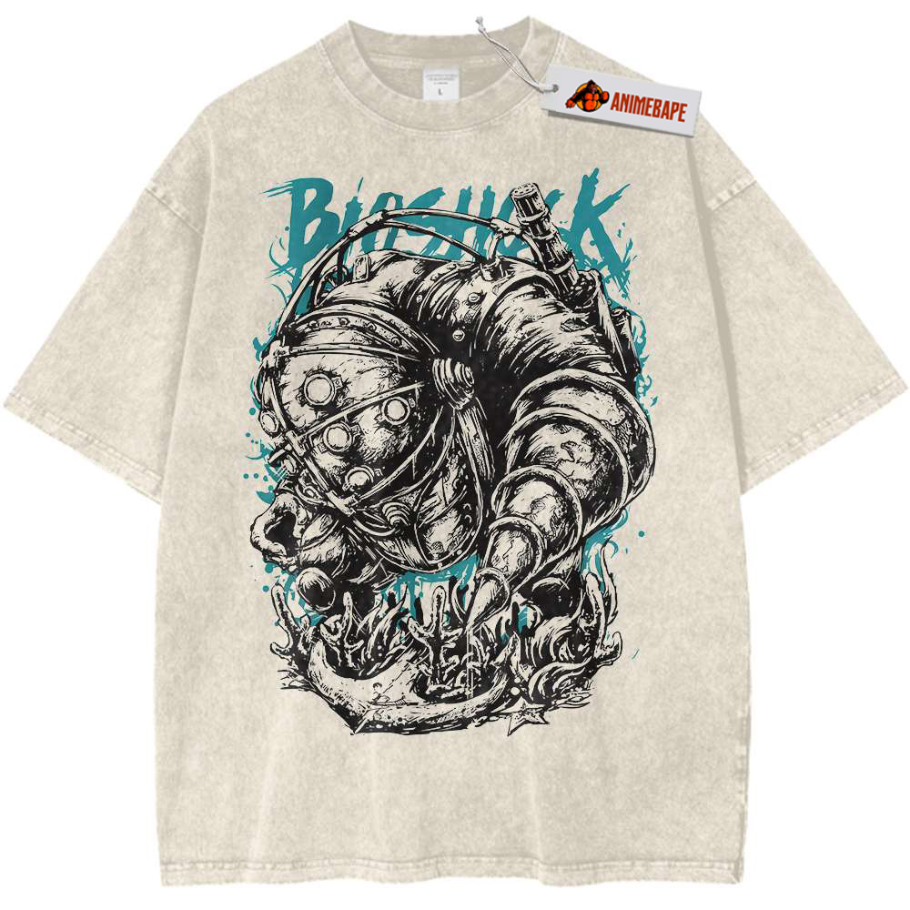 Bioshock Vintage Game Shirt, Retro T-Shirt for Gamers