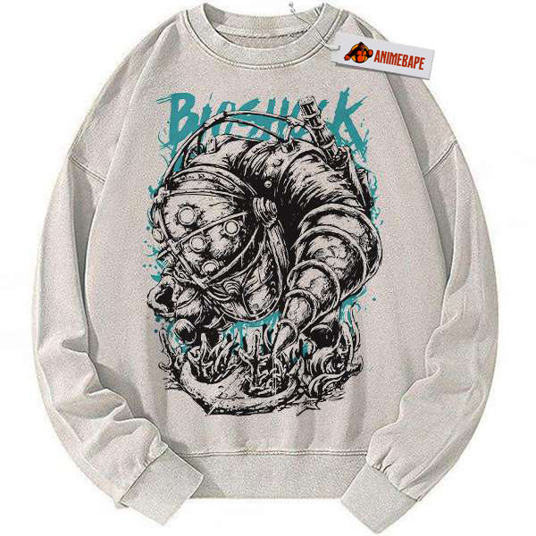 Bioshock Vintage Game Sweatshirt, Retro Gaming Sweater 2