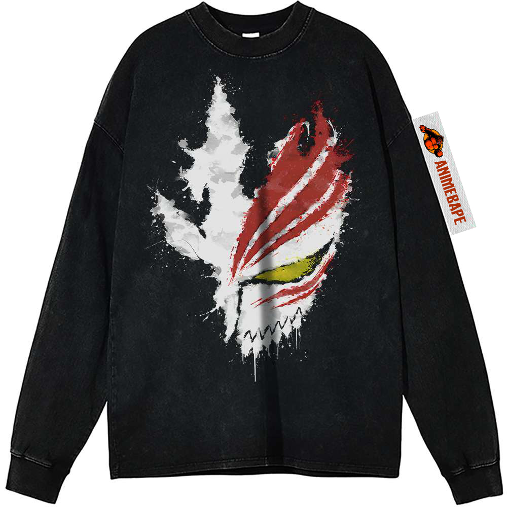Anime Vintage Bleach Sweatshirt for Men and Women
