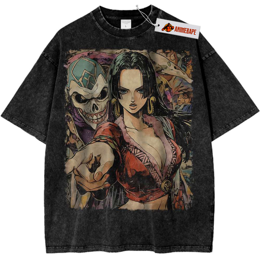 One Piece Boa Hancock Vintage Anime Shirt, Graphic Tee