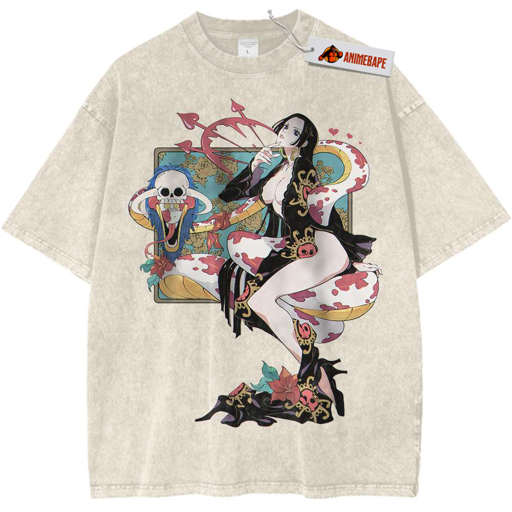 One Piece Boa Hancock Vintage Anime Shirt, Classic Tee