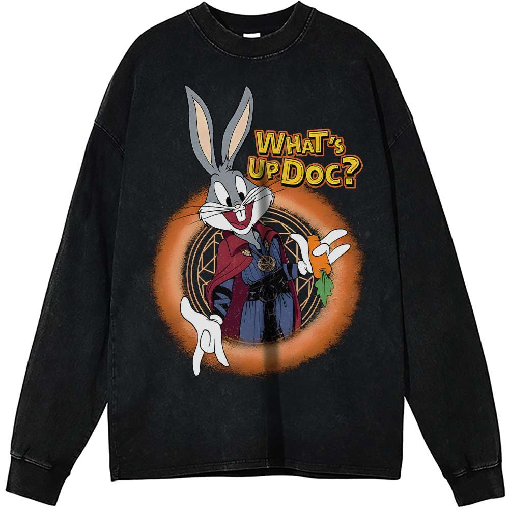 Bugs Bunny Vintage Looney Tunes Animated Sweatshirt