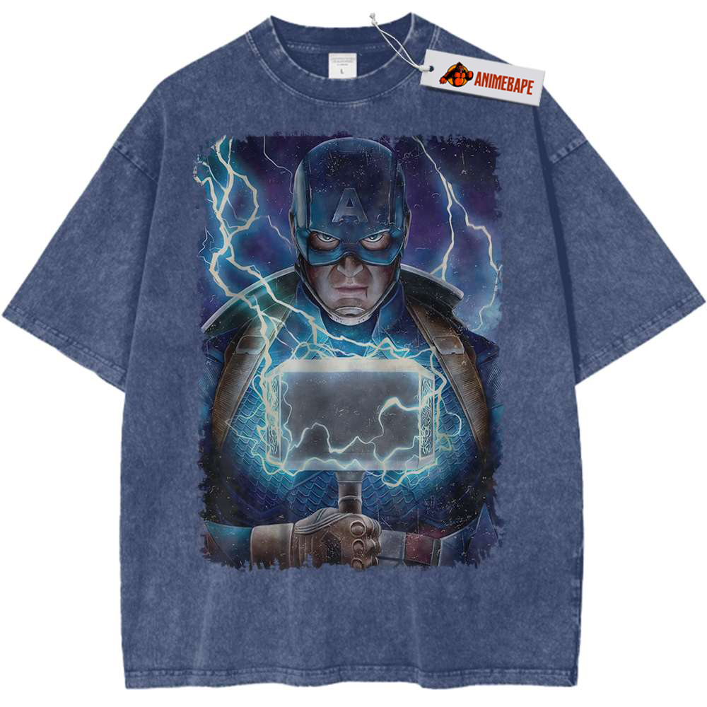 Vintage Captain America Marvel Shirt - Classic T-Shirt