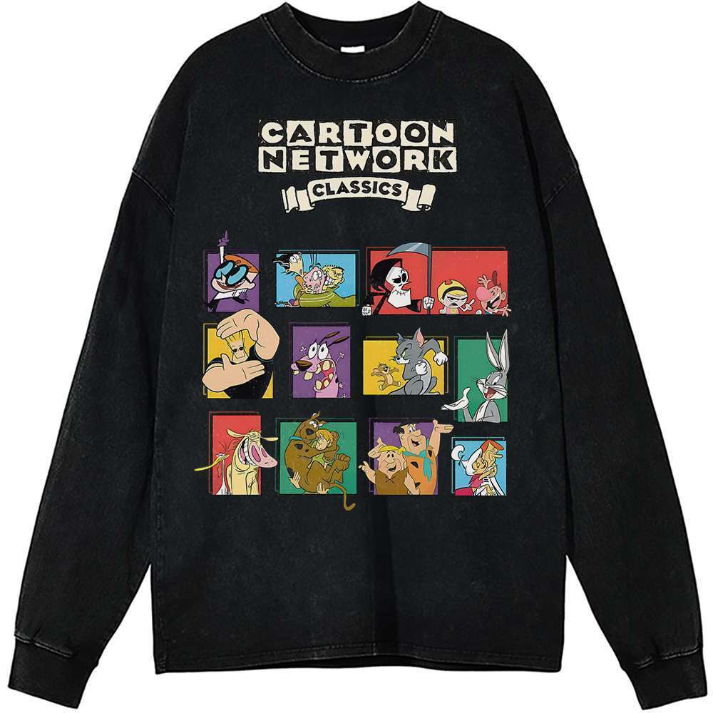 90s Cartoon Network Vintage Animated Sweatshirt