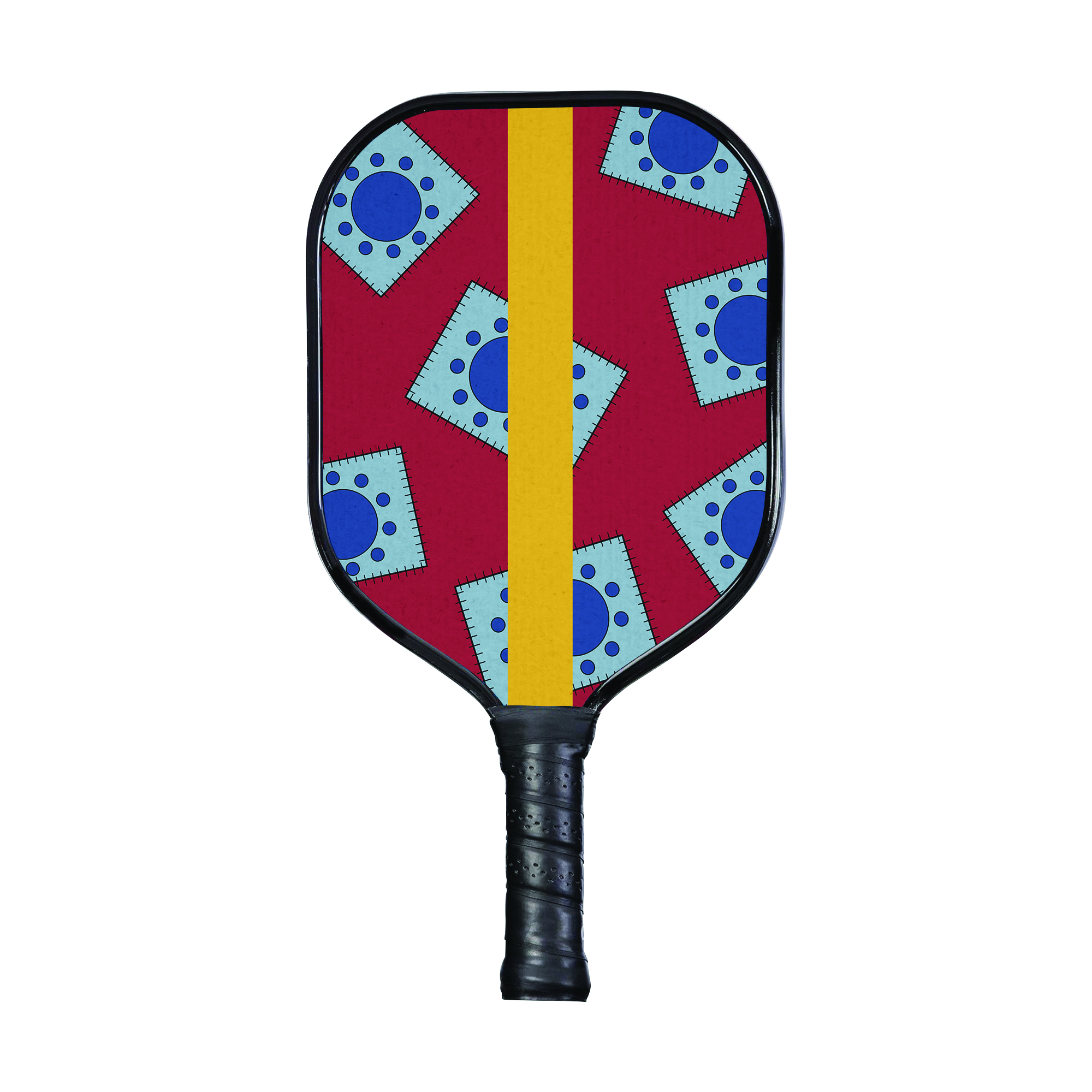 Custom Luffy's Wano Pattern One Piece Pickleball Paddle
