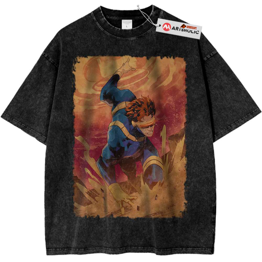 X-Men Cyclops Vintage Tee, Marvel Comics Graphic Shirt
