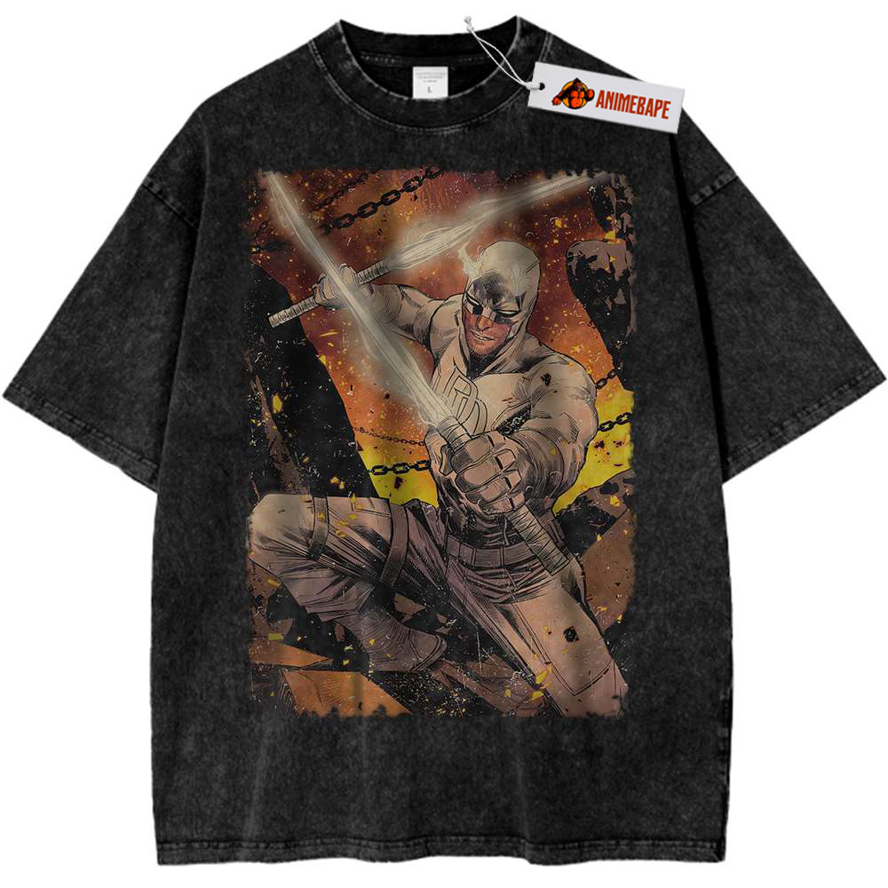 Daredevil Vintage Tee, Marvel Comics Graphic Shirt for Fans