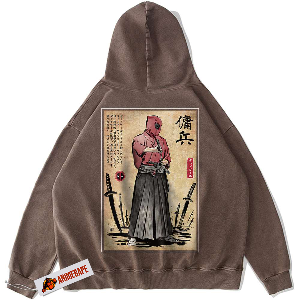 Deadpool Vintage Hoodie for Men and Women, Marvel Comics Apparel