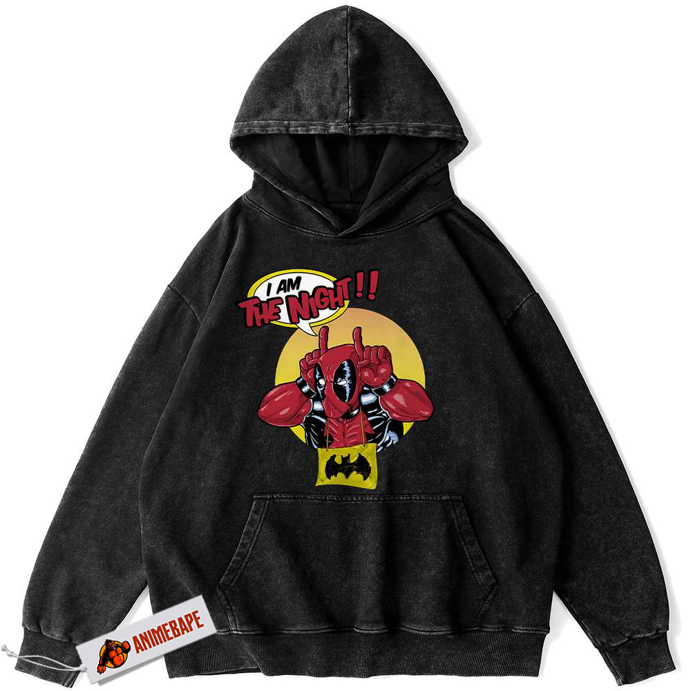Deadpool Vintage Hoodie, Marvel Comics Graphic Hoodie for Men