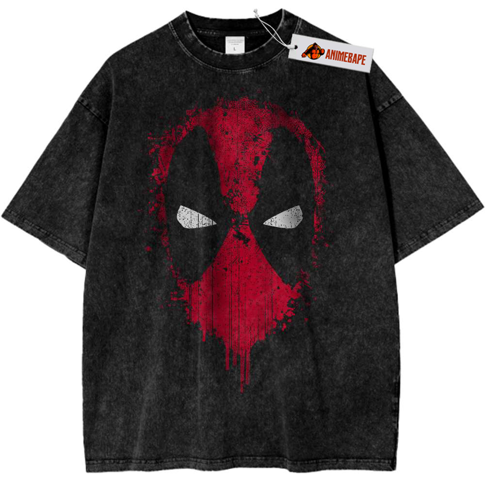 Deadpool Vintage T-Shirt, Marvel Comics Graphic Tee for Fans