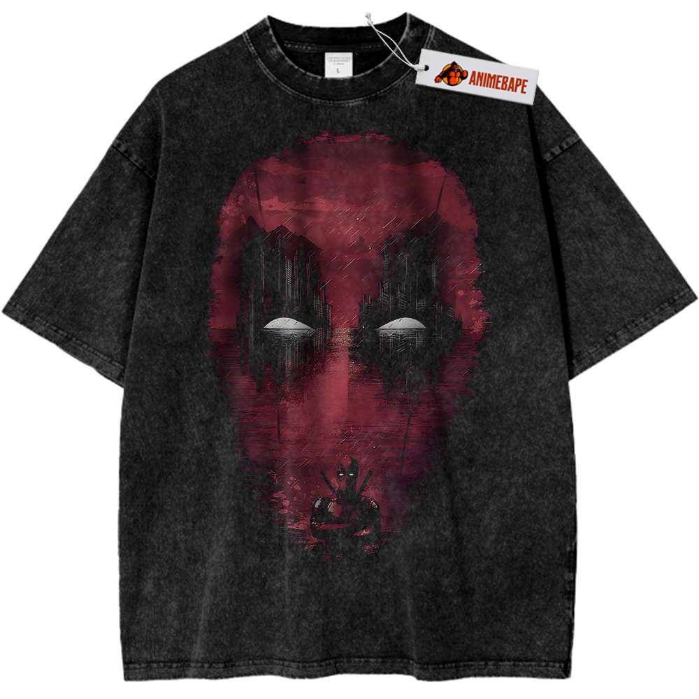 Deadpool Vintage T-Shirt, Marvel Comics Graphic Tee for Fans