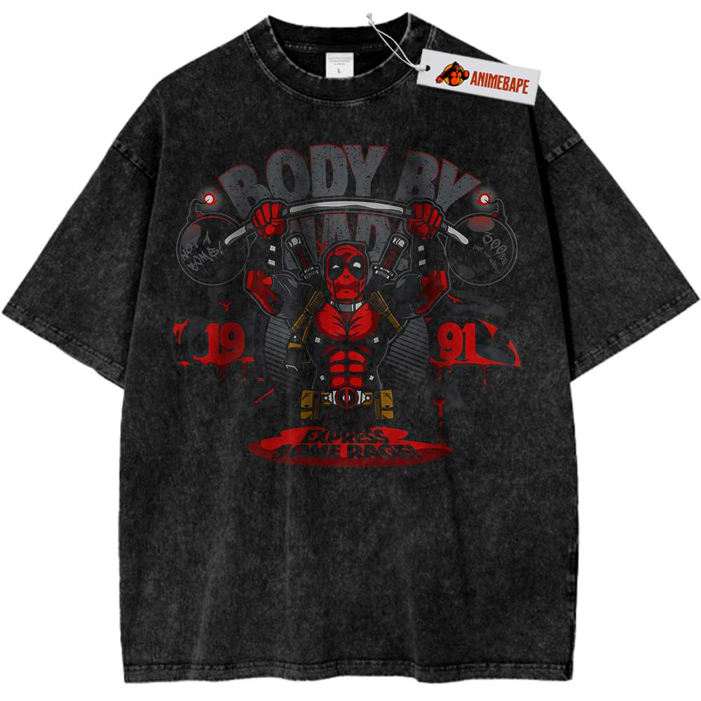 Vintage Deadpool Shirt, Marvel Comics Tee for Men and Women