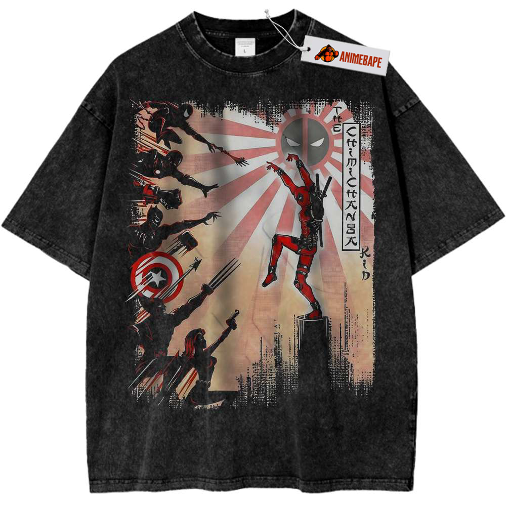 Vintage Deadpool Shirt, Marvel Comics T-Shirt for Fans