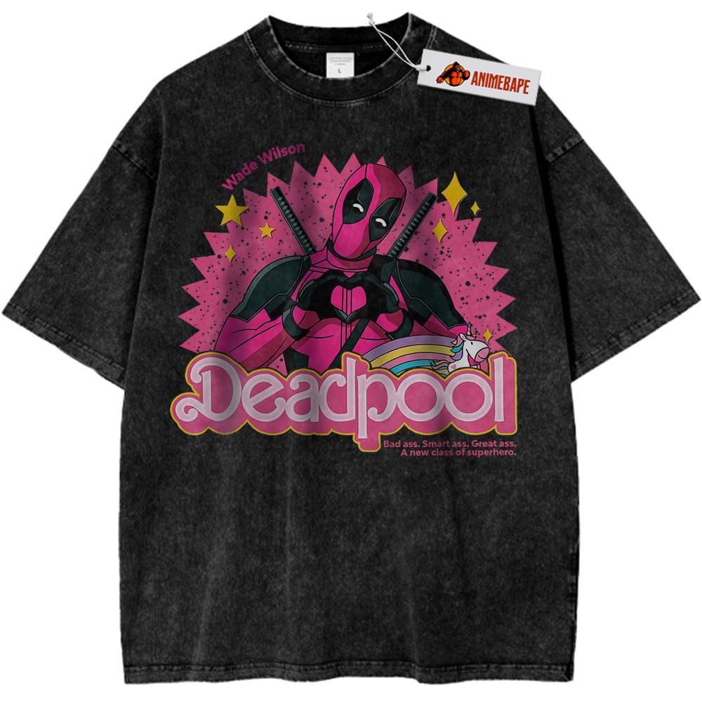 Deadpool Vintage Tee, Marvel Comics Graphic Shirt for Fans
