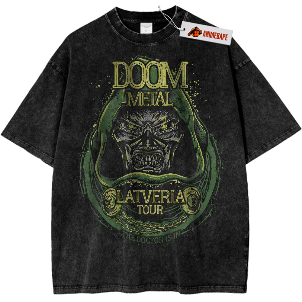 Marvel Doctor Doom Vintage Tee Shirt for Comic Fans