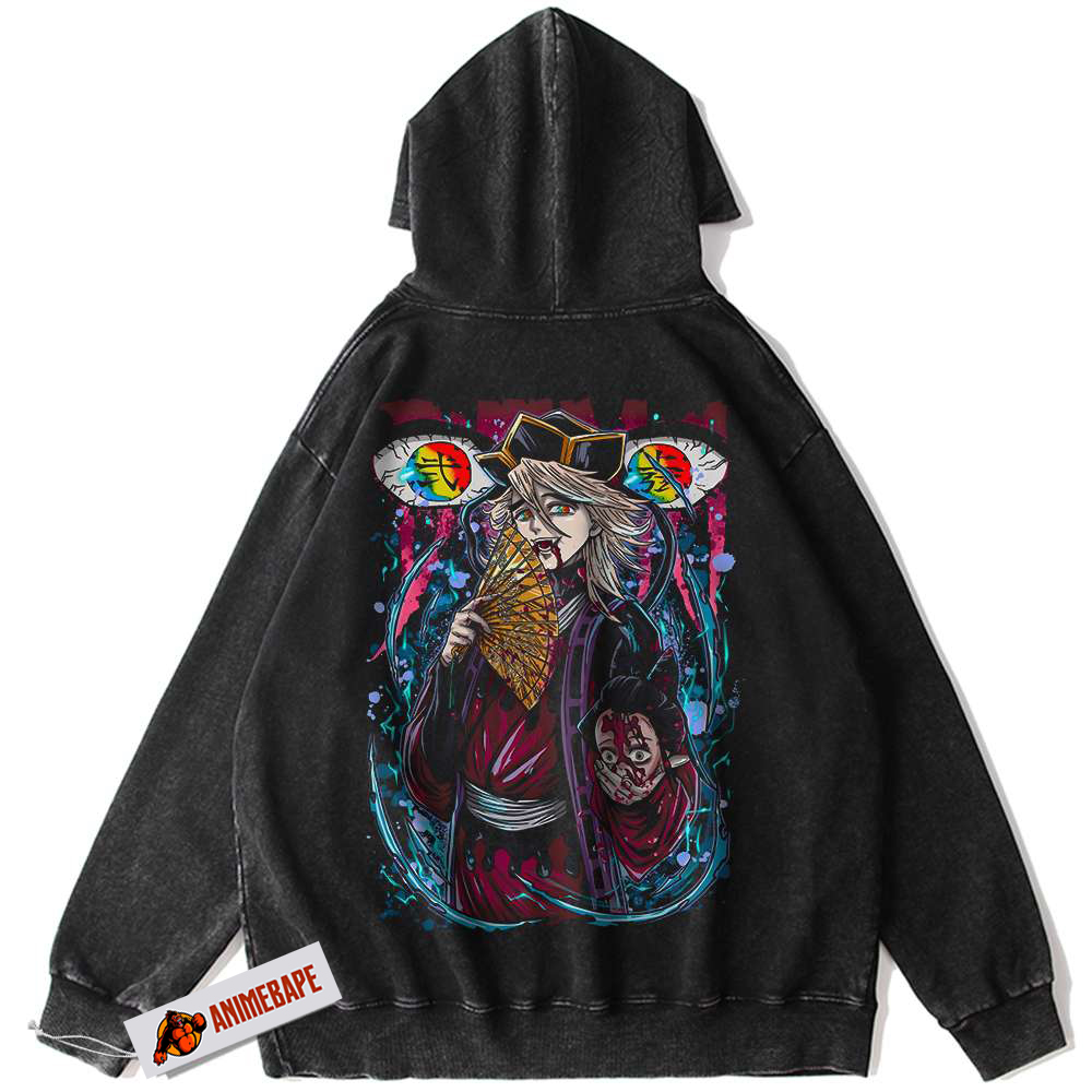 Demon Slayer Vintage Anime Hoodie for Fans, Cozy Doma Hoodie