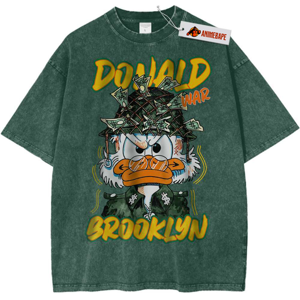Vintage Donald Duck Cartoon Tee Shirt for Fans Donald