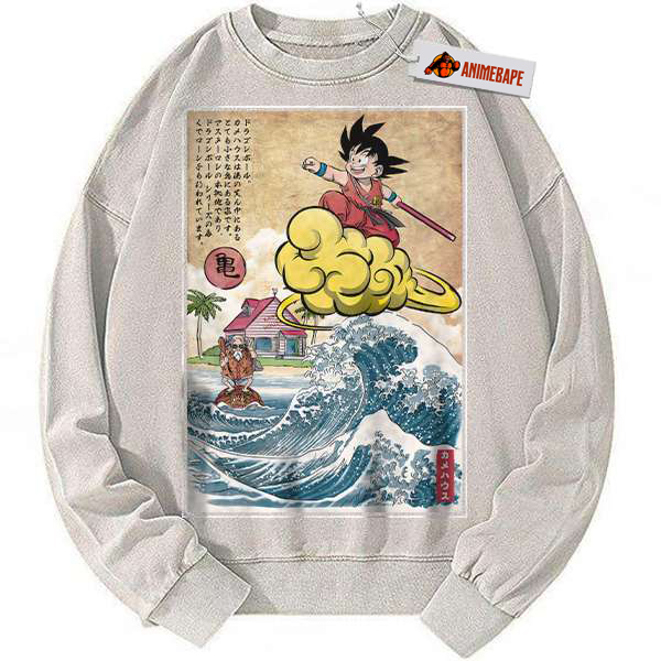 Dragon Ball Z sweatshirt, vintage anime sweater for fans