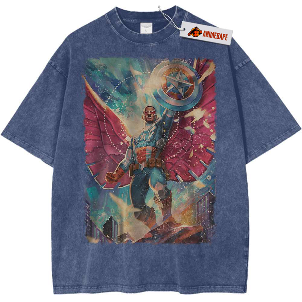 Marvel Comics Vintage Falcon T-Shirt, Classic Retro Tee