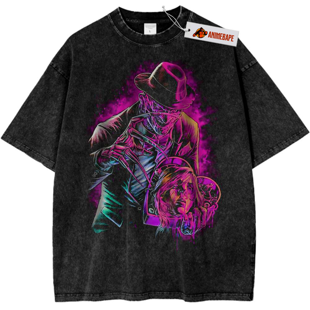 A Nightmare on Elm Street Freddy Krueger Vintage Halloween Shirt