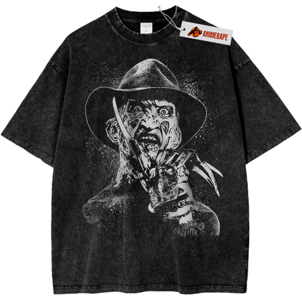 A Nightmare on Elm Street Freddy Krueger Vintage Horror Movie Shirt
