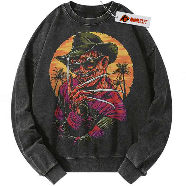 Freddy Krueger Sweatshirt, A Nightmare on Elm Street Horror Sweater