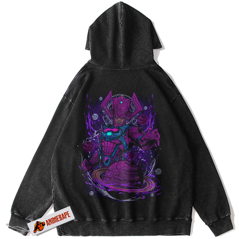 Marvel Comics Galactus Vintage Hoodie for Men and Women