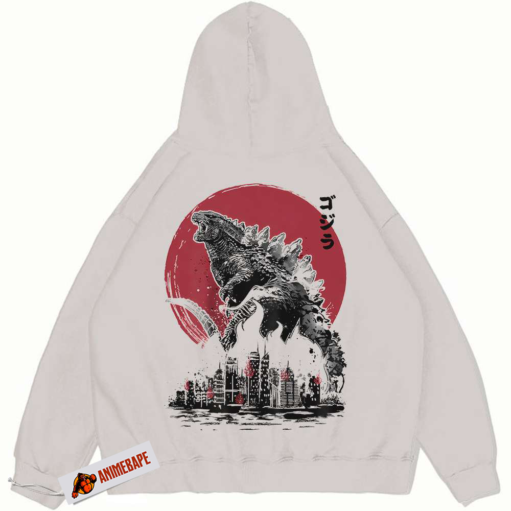 Godzilla Vintage Movie Hoodie for Fans and Collectors