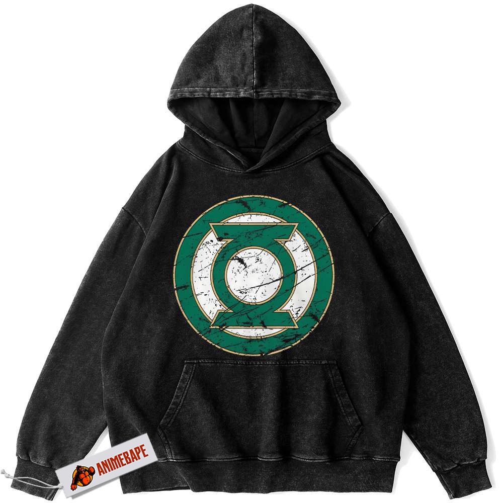 DC Comics Green Lantern Vintage Hoodie for Men and Women