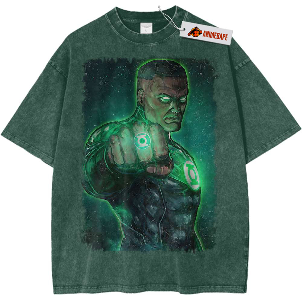 Vintage Green Lantern T-Shirt, DC Comics Graphic Tee for Fans