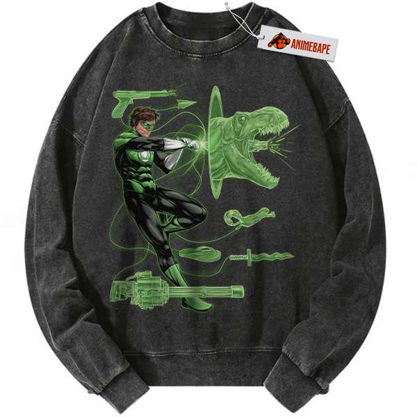 Vintage Green Lantern Sweatshirt, DC Comics Sweater for Fans