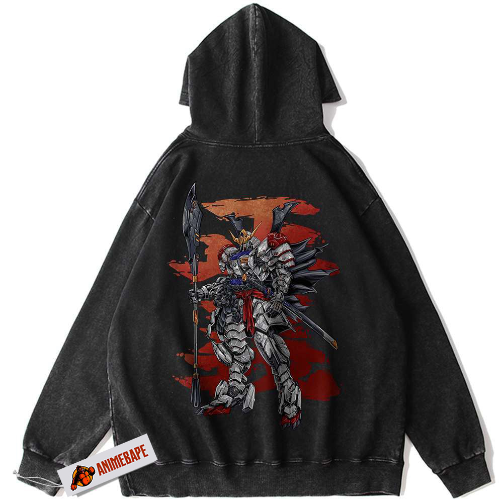 Gundam Anime Vintage Hoodie for Fans - Comfortable and Stylish
